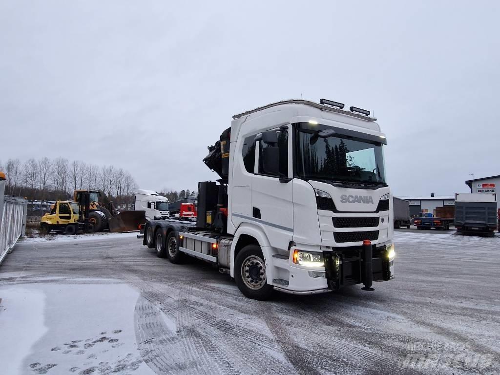 Scania R540 8x2 Вантажівки з гаковим підйомом