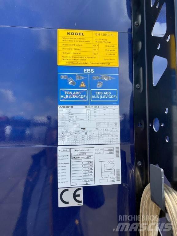 Kögel S 24 Тентовані напівпричепи