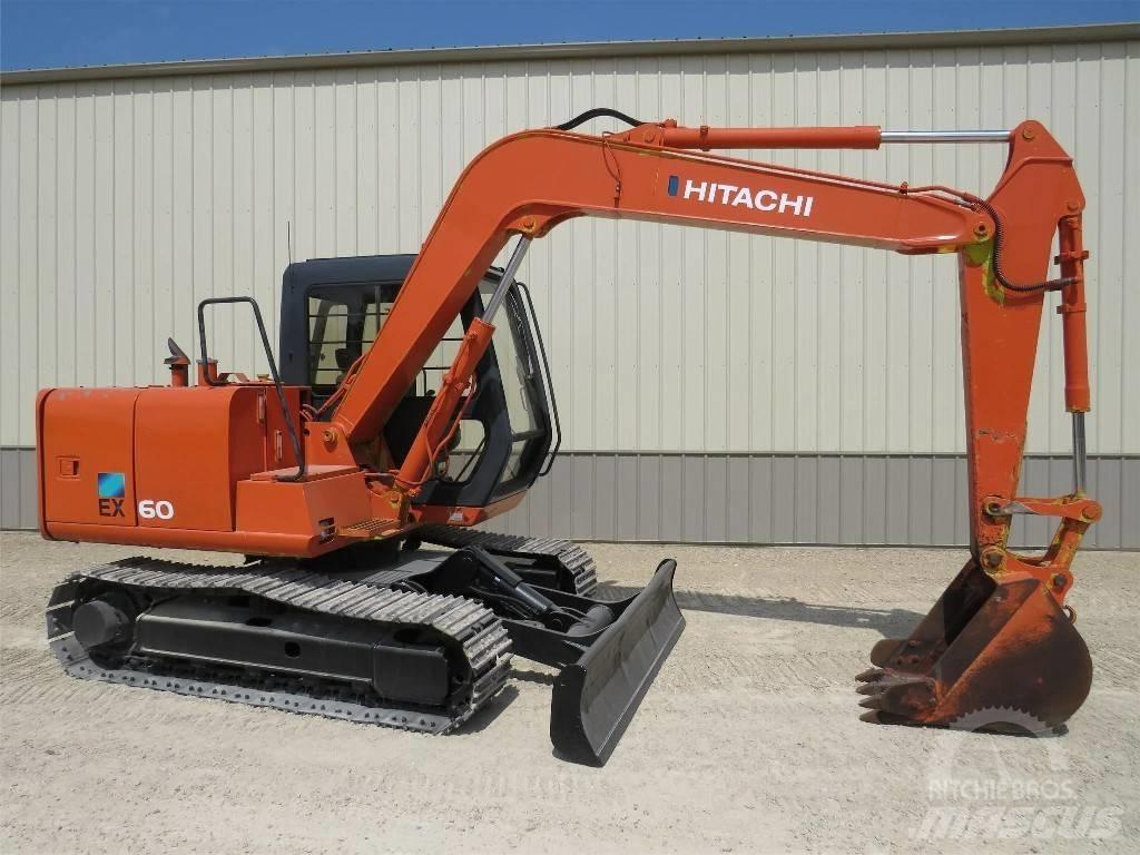 Hitachi EX 60 Міні-екскаватори < 7т
