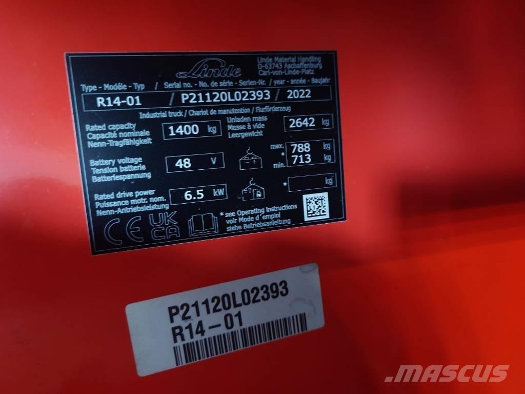 Linde R14/1120 Річ-трак із високим підйомом