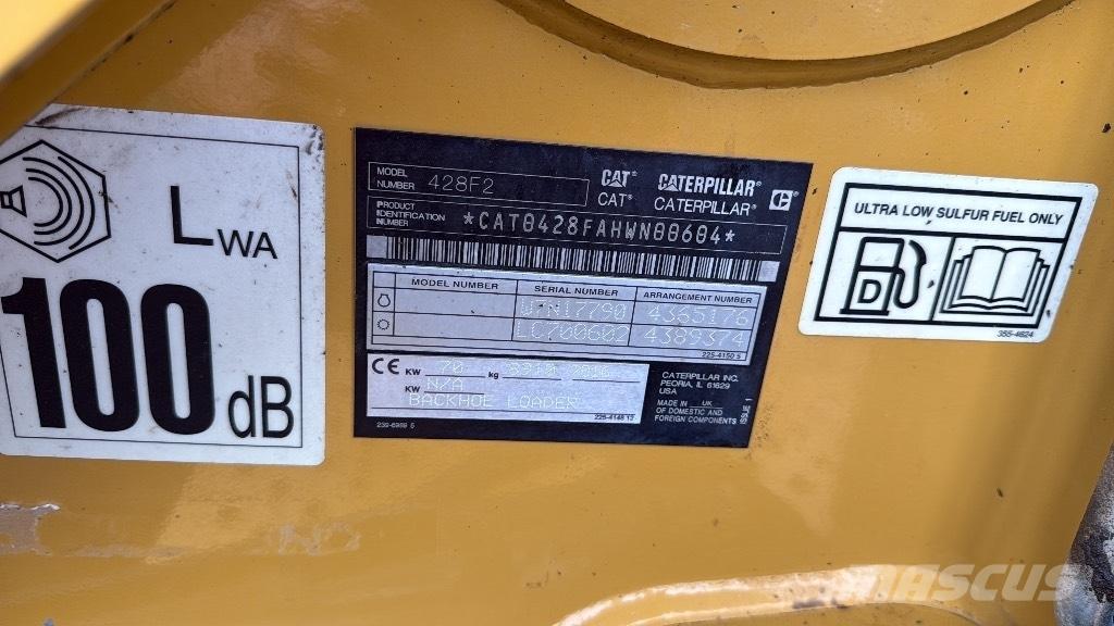 CAT 428 F Екскаватори-навантажувачі
