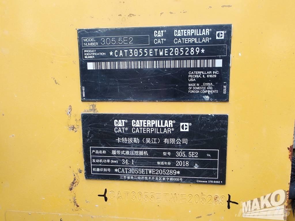 CAT 305.5 Гусеничні екскаватори