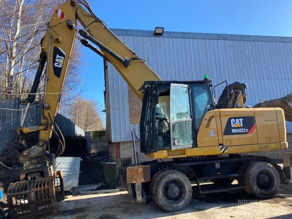 CAT MH3022 Перевантажувачі металобрухту/промислові навантажувачі