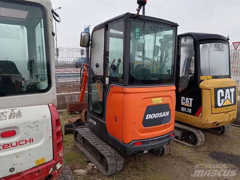 Doosan DX 19 Міні-екскаватори < 7т