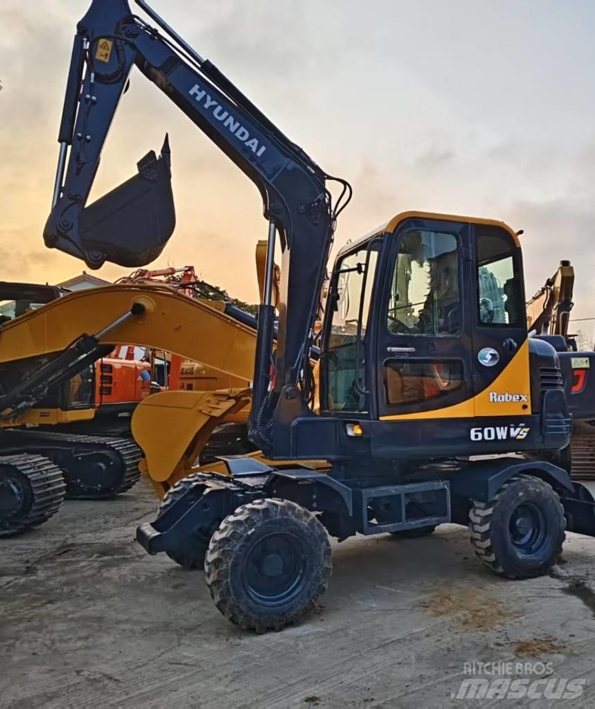 Hyundai 60 W Колісні екскаватори