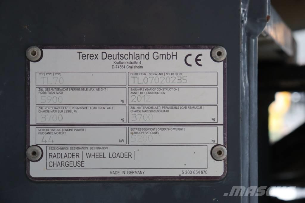 Terex TL 70 Фронтальні навантажувачі