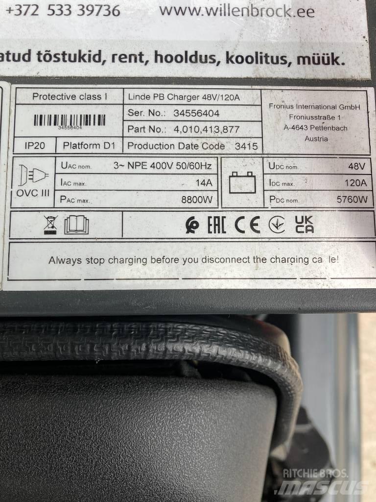 Linde EG20PH/1275-02 Електронавантажувачі