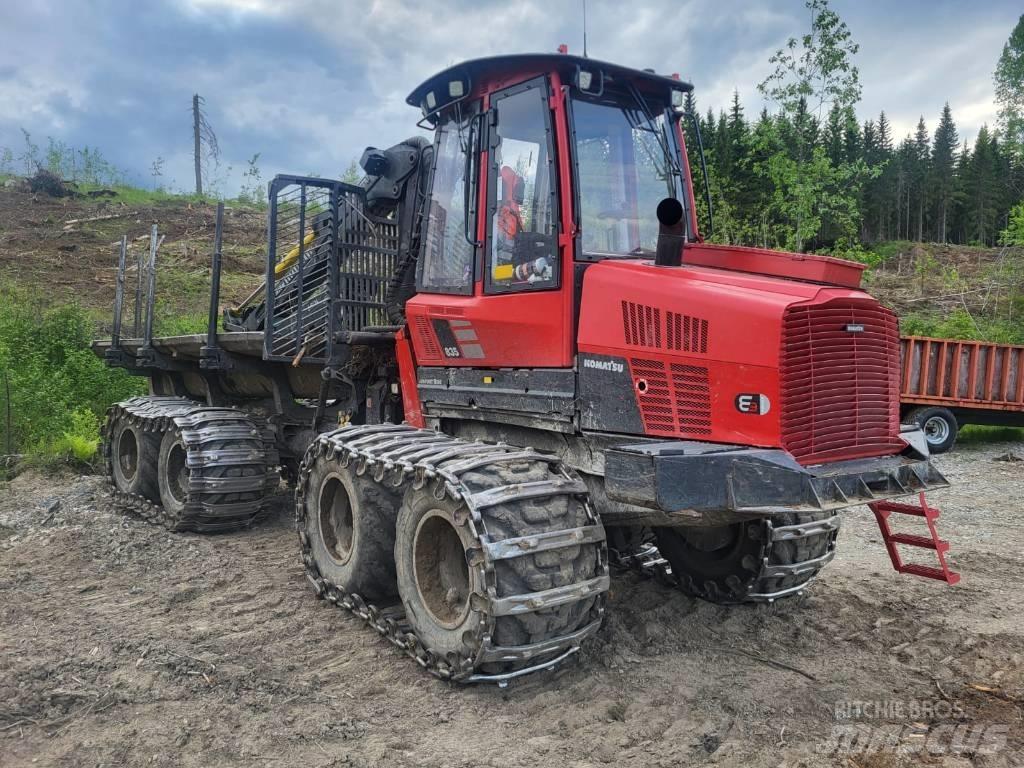Komatsu 835 Форвардери