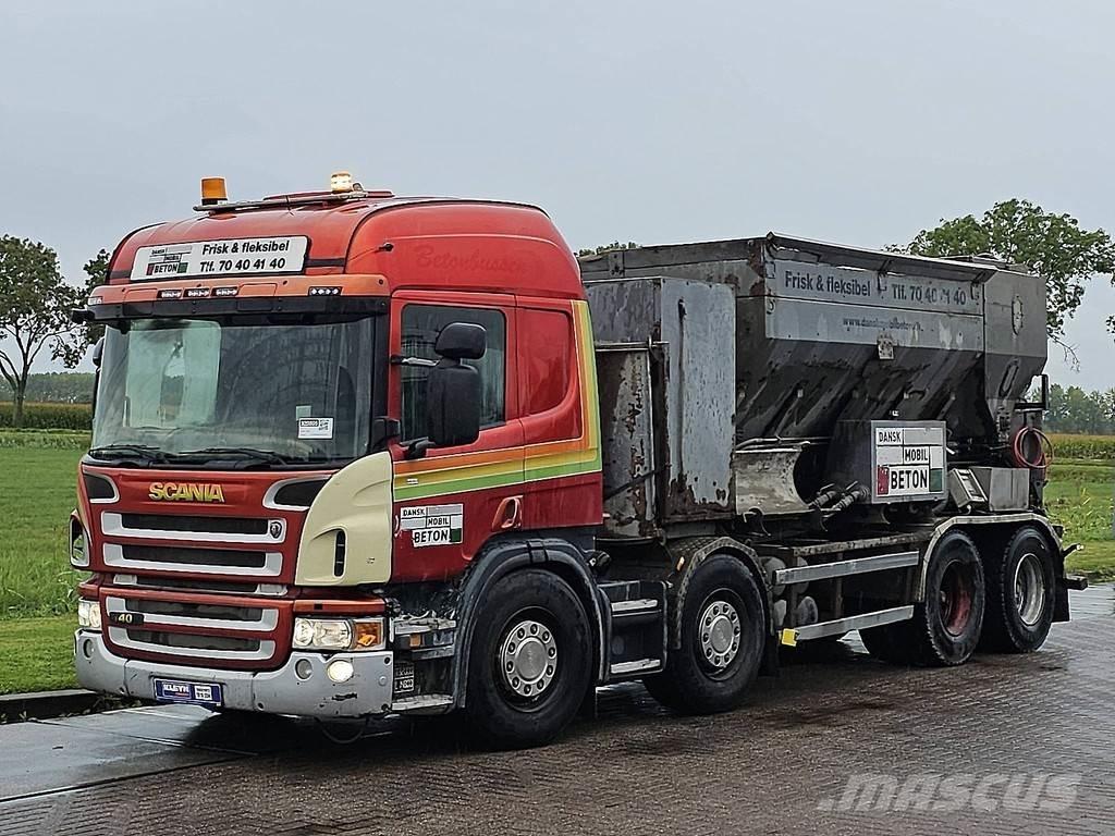 Scania P400 8X4 Шасі з кабіною