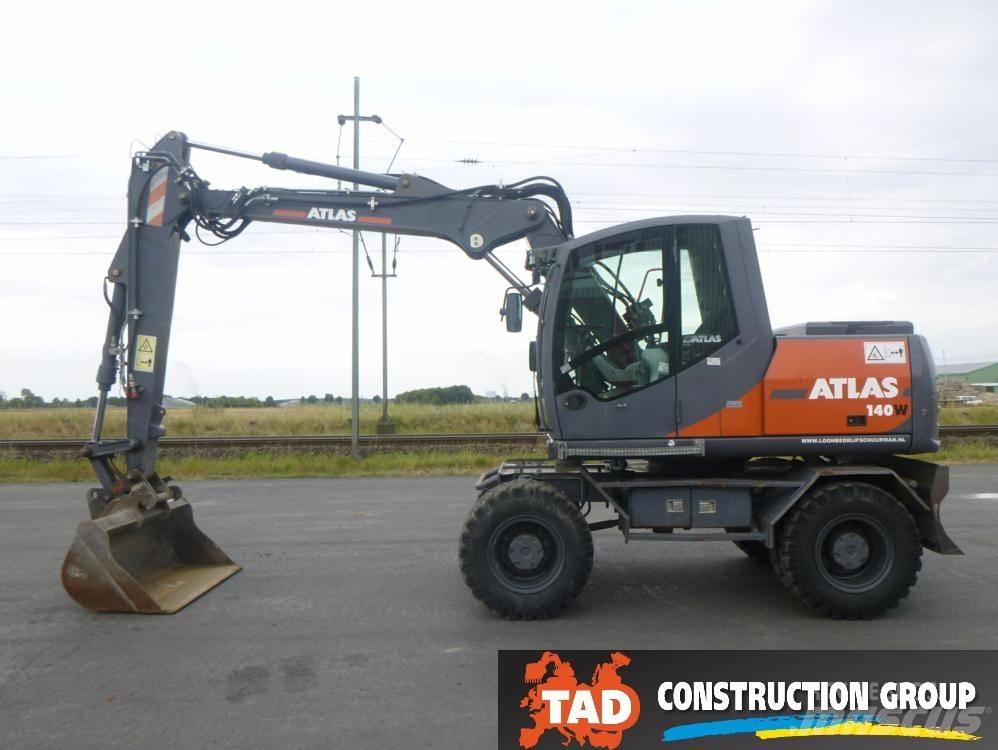 Atlas 140 W Колісні екскаватори
