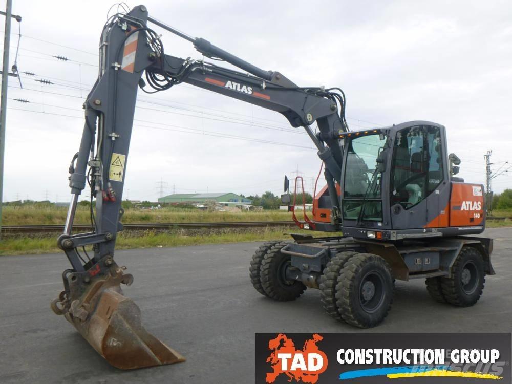 Atlas 140 W Колісні екскаватори