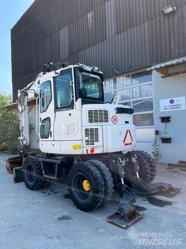 Komatsu PW 98 MR-8 Середні екскаватори 7т. - 12т.