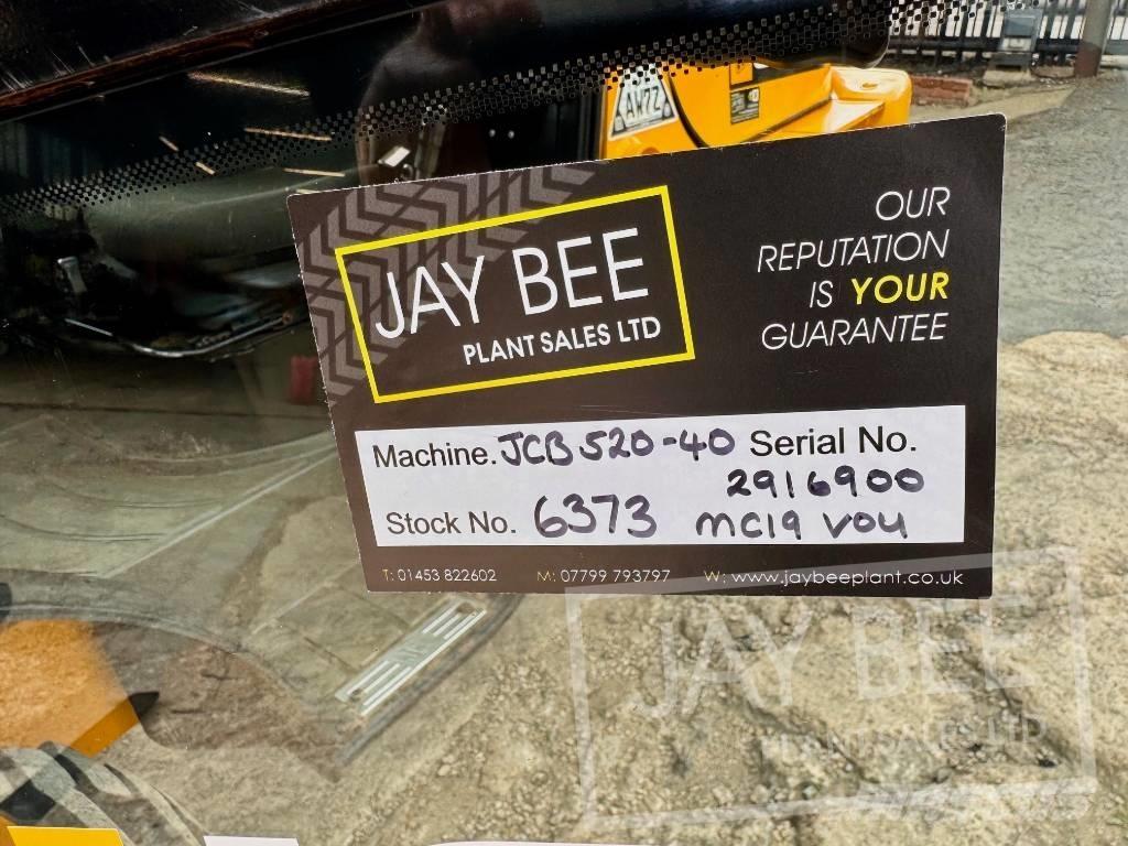 JCB 520-40 Телескопічні навантажувачі