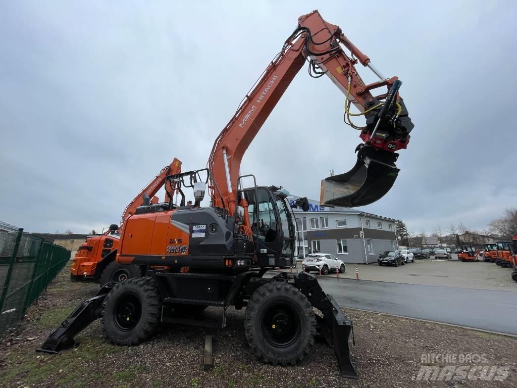 Hitachi ZX180W-7 Колісні екскаватори