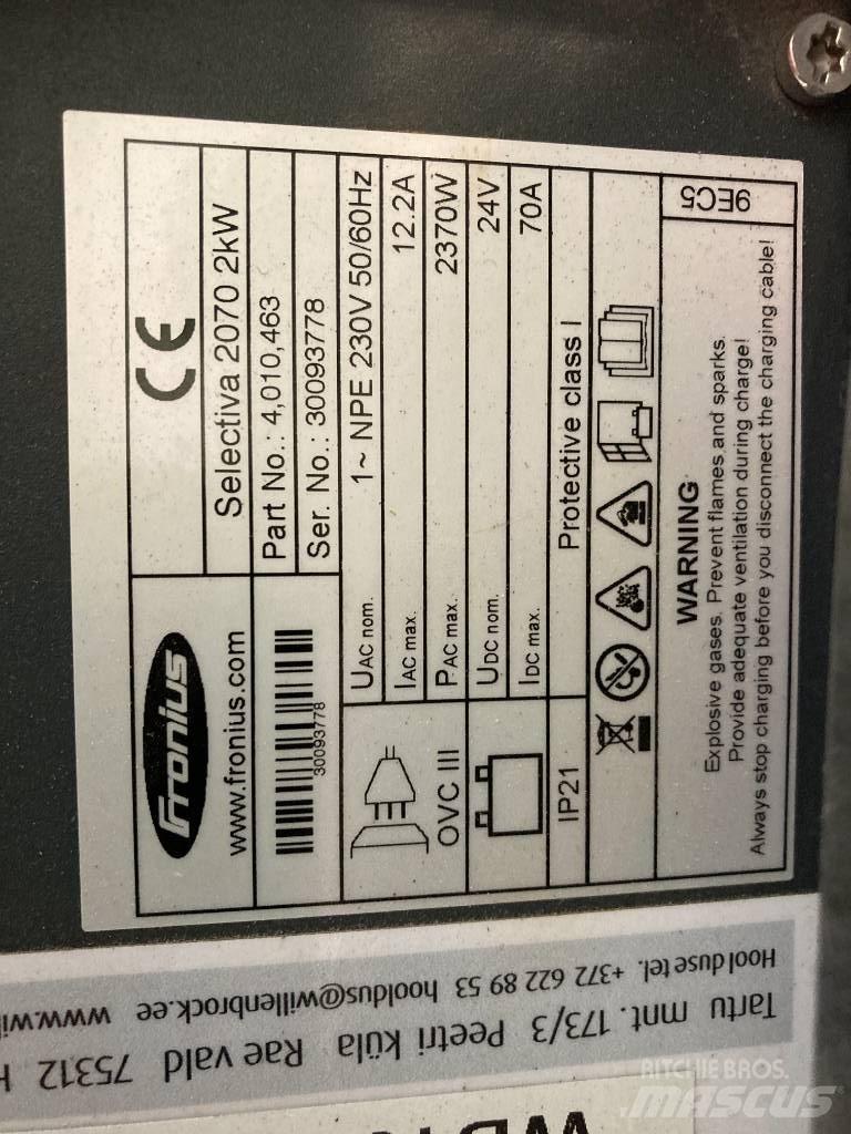 Linde E12/386 Електронавантажувачі