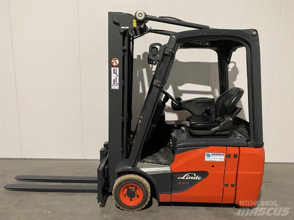 Linde E16C-02 Електронавантажувачі