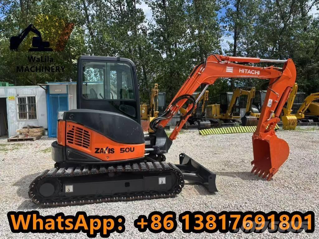 Hitachi ZX 50 Міні-екскаватори < 7т