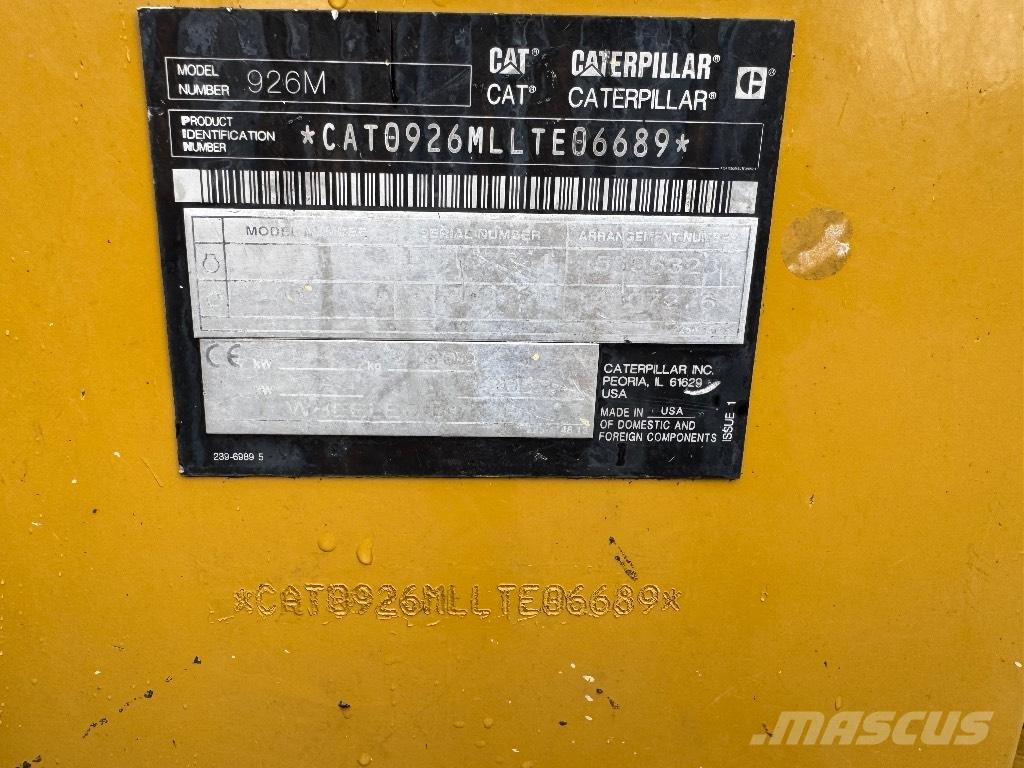 CAT 926 M Фронтальні навантажувачі