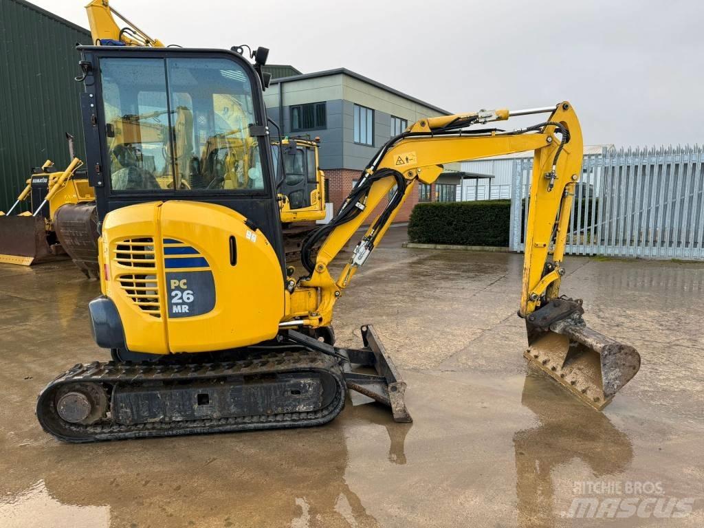 Komatsu PC 26 MR-3 Міні-екскаватори < 7т