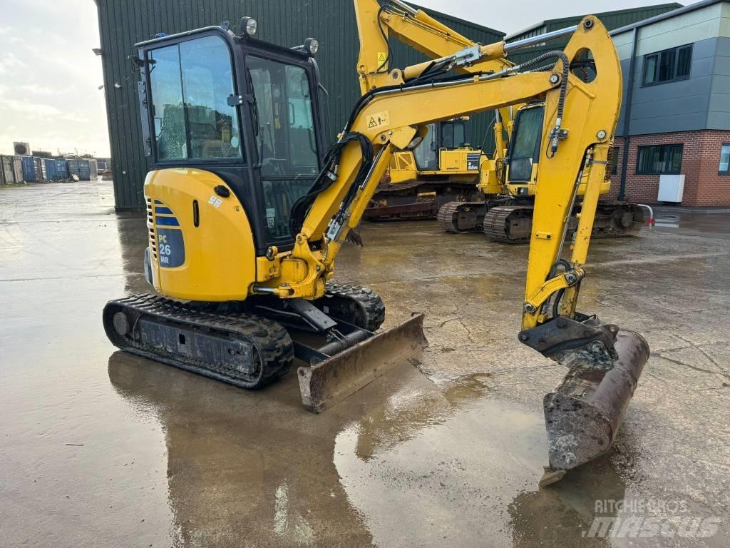 Komatsu PC 26 MR-3 Міні-екскаватори < 7т