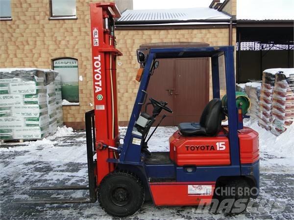 Toyota 5FGL15 Газові навантажувачі