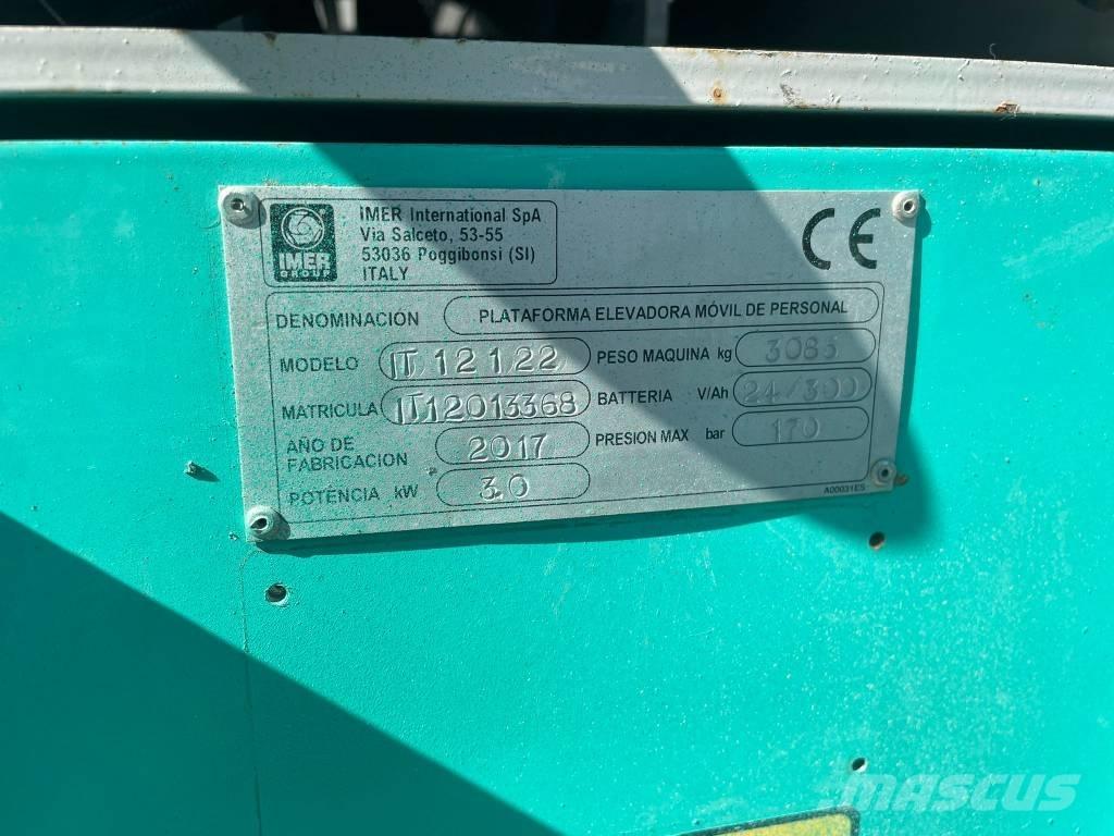  IMER/ITECO IM12122 Підйомники-ножиці