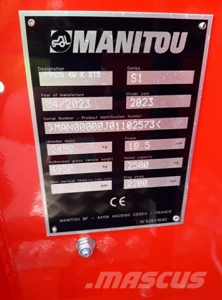 Manitou TMM25 4W Навісні вилочні підйомники для вантажівок