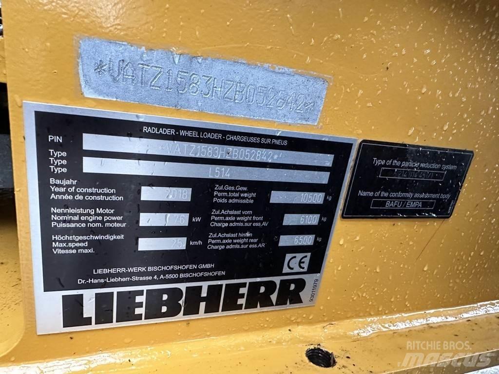Liebherr L514 Фронтальні навантажувачі