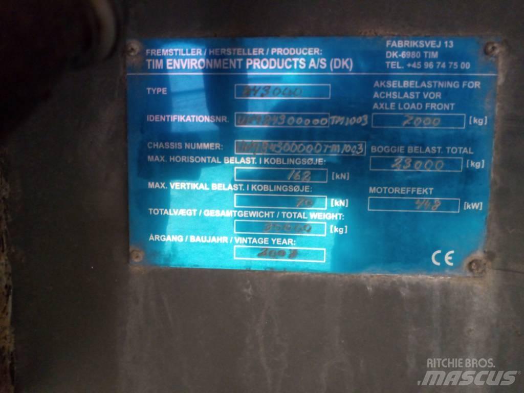 Tim 1600 xl Подрібнювачі деревини