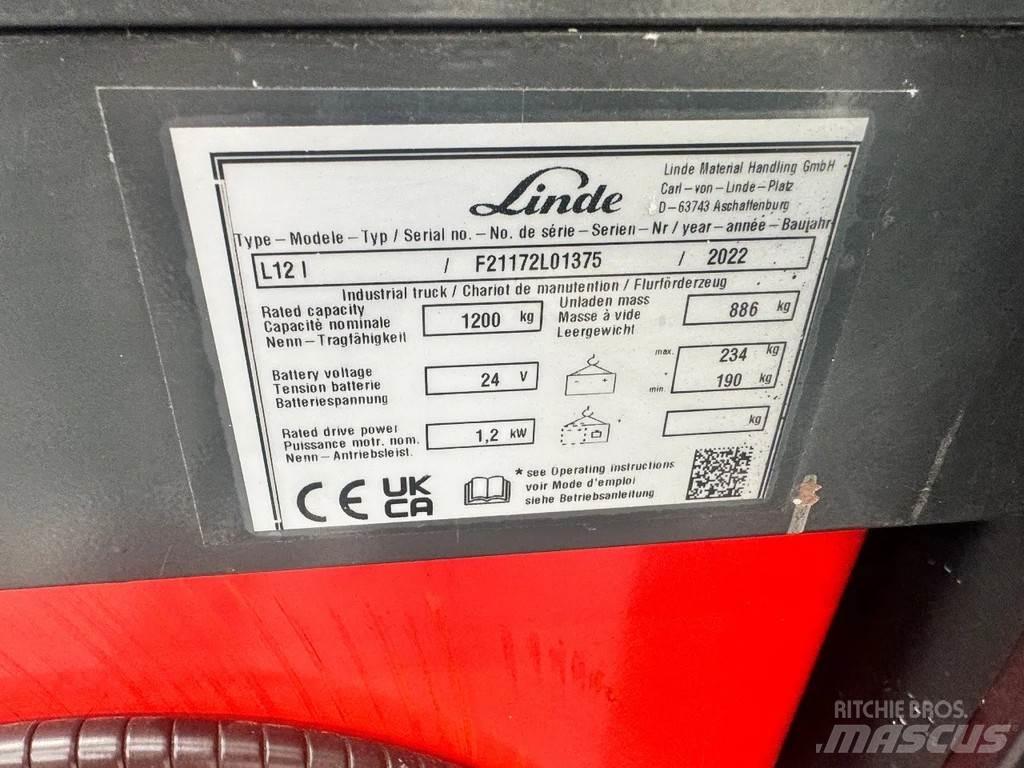 Linde L 12 l Ручний візок