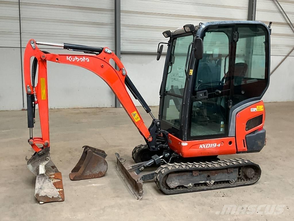 Kubota KX 019-4 Міні-екскаватори < 7т