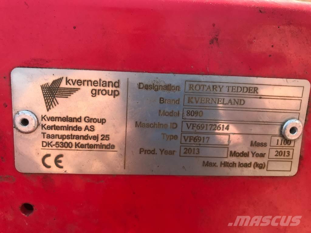 Kverneland 8090 Граблі і сінозворушувачі