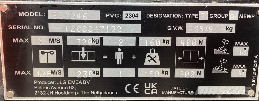 JLG ES3246 Підйомники-ножиці