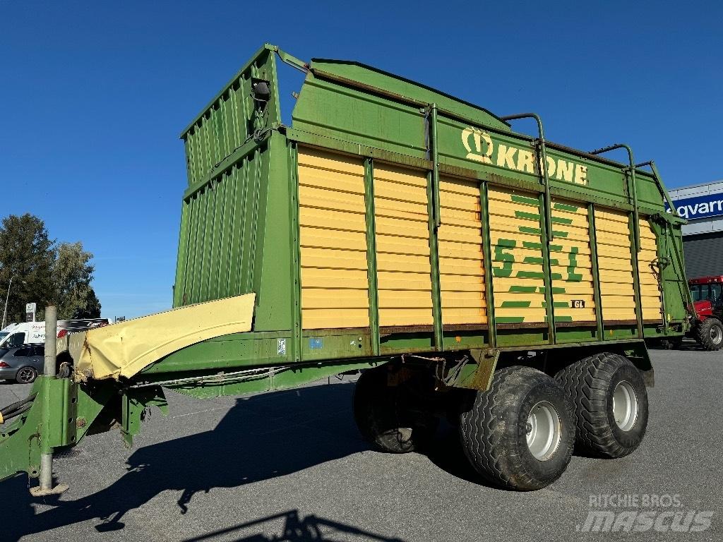 Krone 5 XL GL Причепи із самозавантаженням