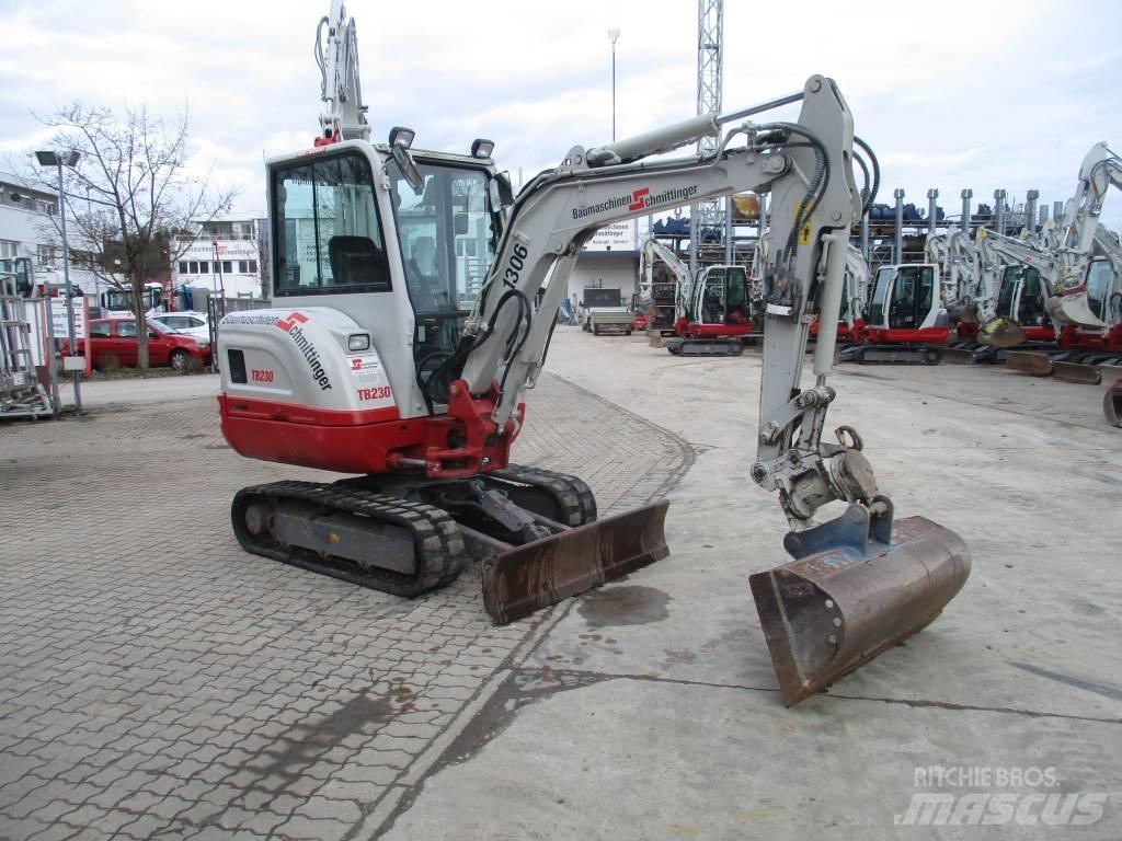 Takeuchi TB 230 Міні-екскаватори < 7т