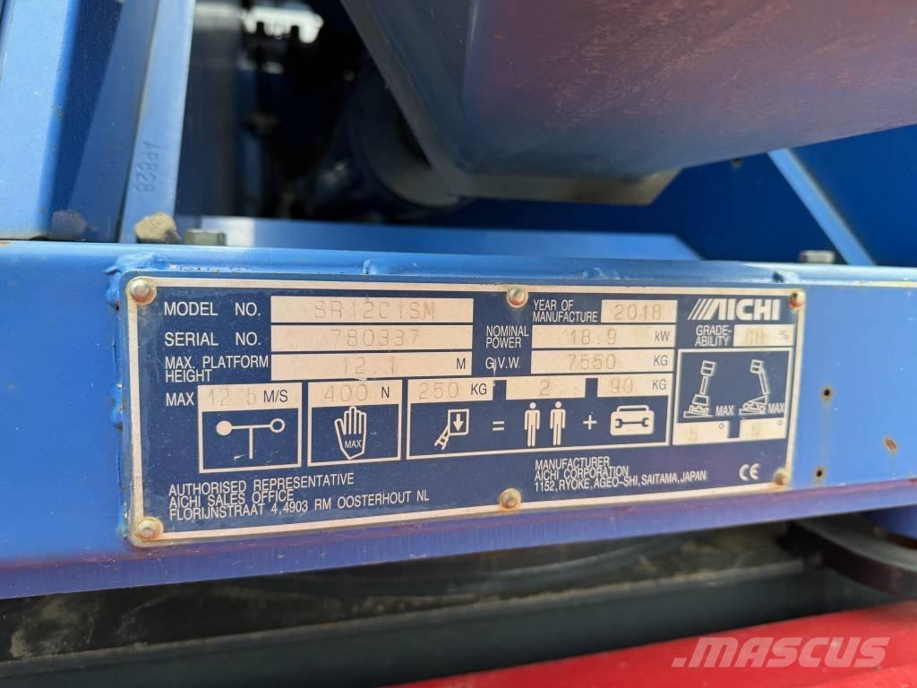 Aichi SR 12 CSM Телескопічні підйомники