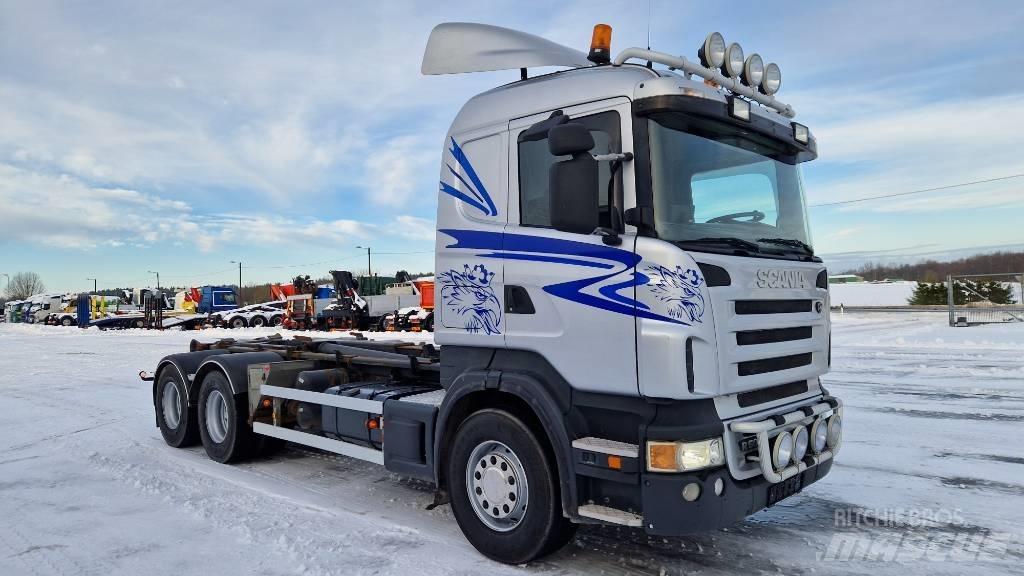 Scania R500 6X4 Вантажівки з гаковим підйомом
