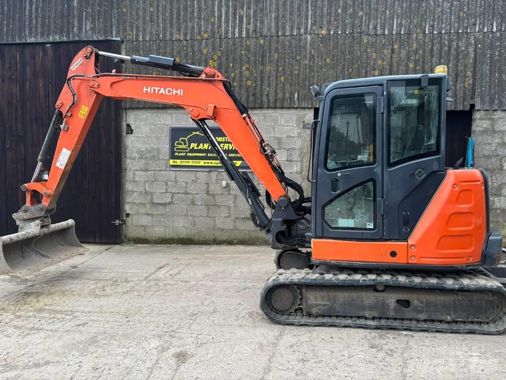 Hitachi ZX 65 US B-5 Міні-екскаватори < 7т