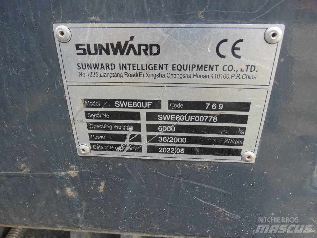 Sunward SWE 60 UF Середні екскаватори 7т. - 12т.