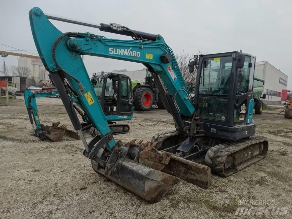 Sunward SWE 60 UF Середні екскаватори 7т. - 12т.
