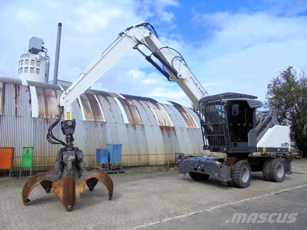 Fuchs MHL 320 Перевантажувачі металобрухту/промислові навантажувачі