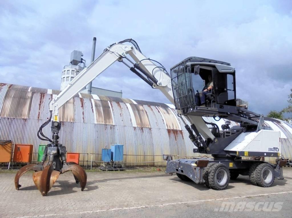 Fuchs MHL 320 Перевантажувачі металобрухту/промислові навантажувачі