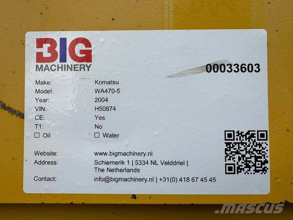 Komatsu WA470-5H Фронтальні навантажувачі