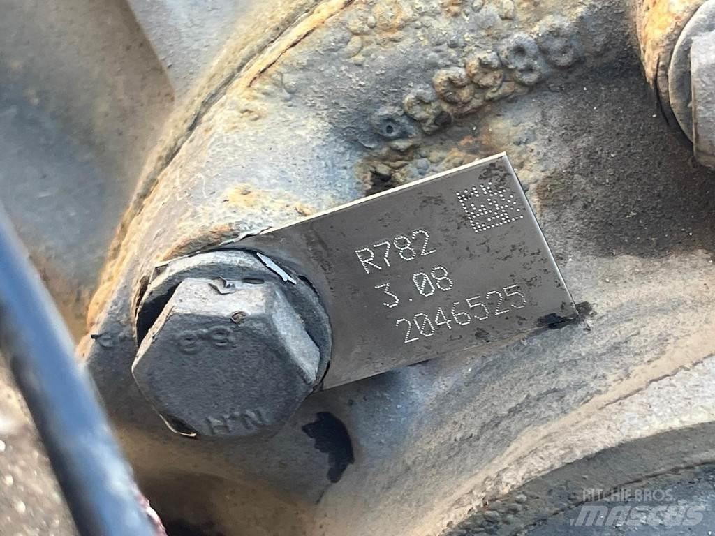 Scania R782 3.08 Осі