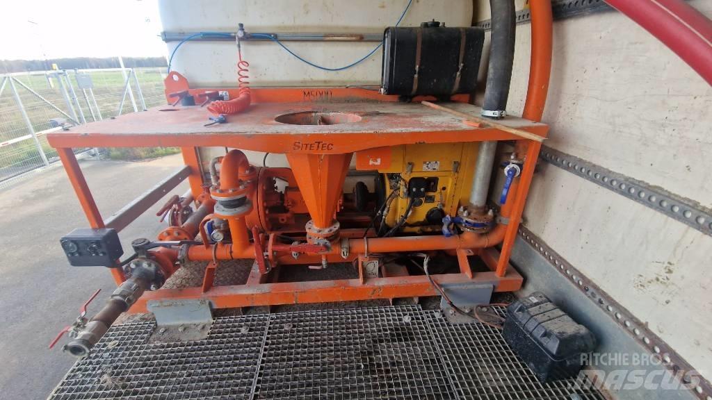  Sitetec M500D Комплектуючі і запасні частини для бурових установок