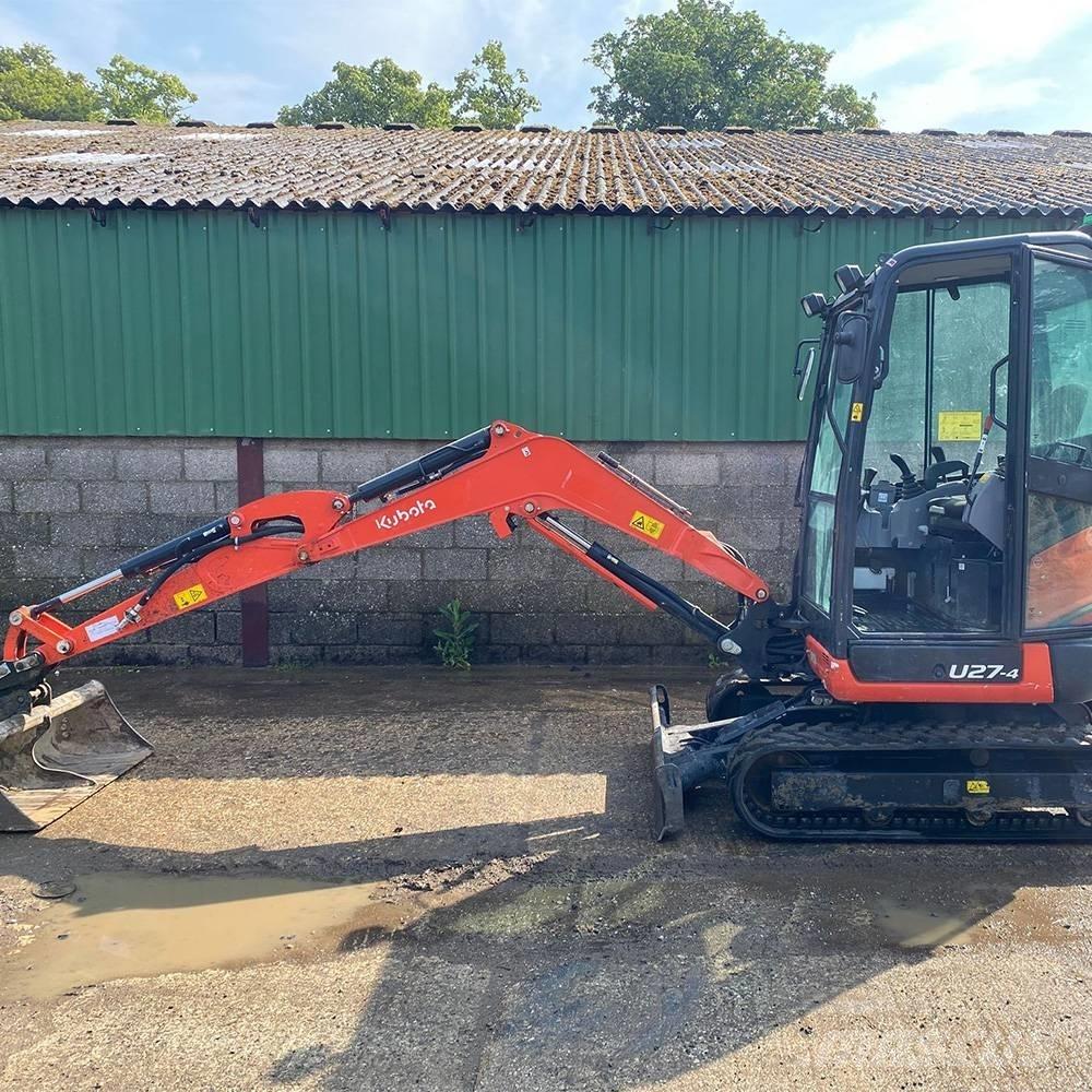 Kubota U 27-4 Міні-екскаватори < 7т