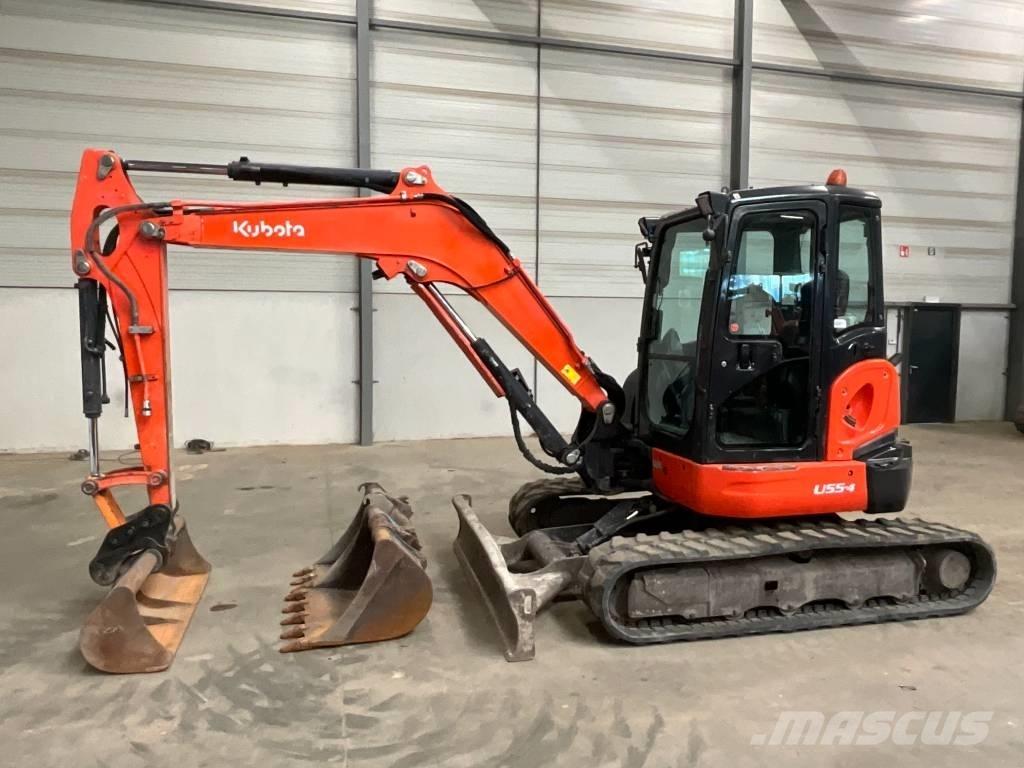 Kubota U 55-4 Міні-екскаватори < 7т