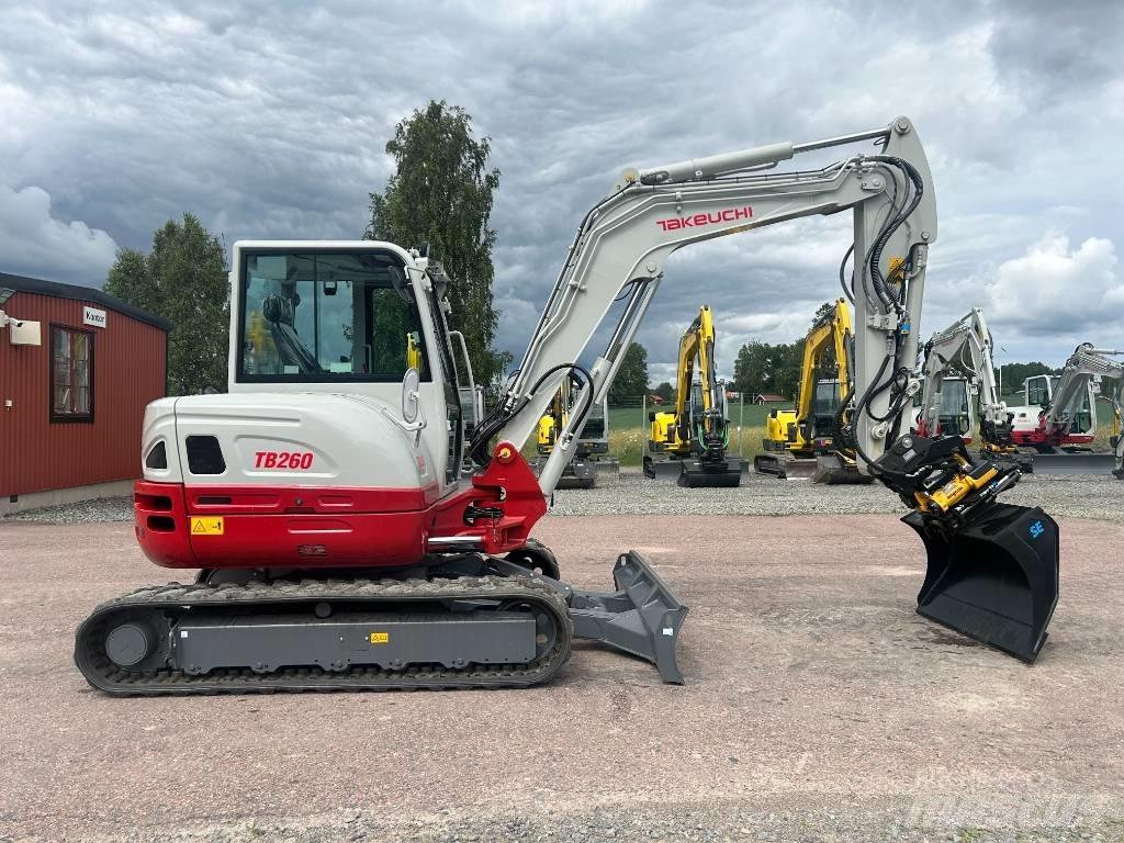 Takeuchi TB260 Міні-екскаватори < 7т