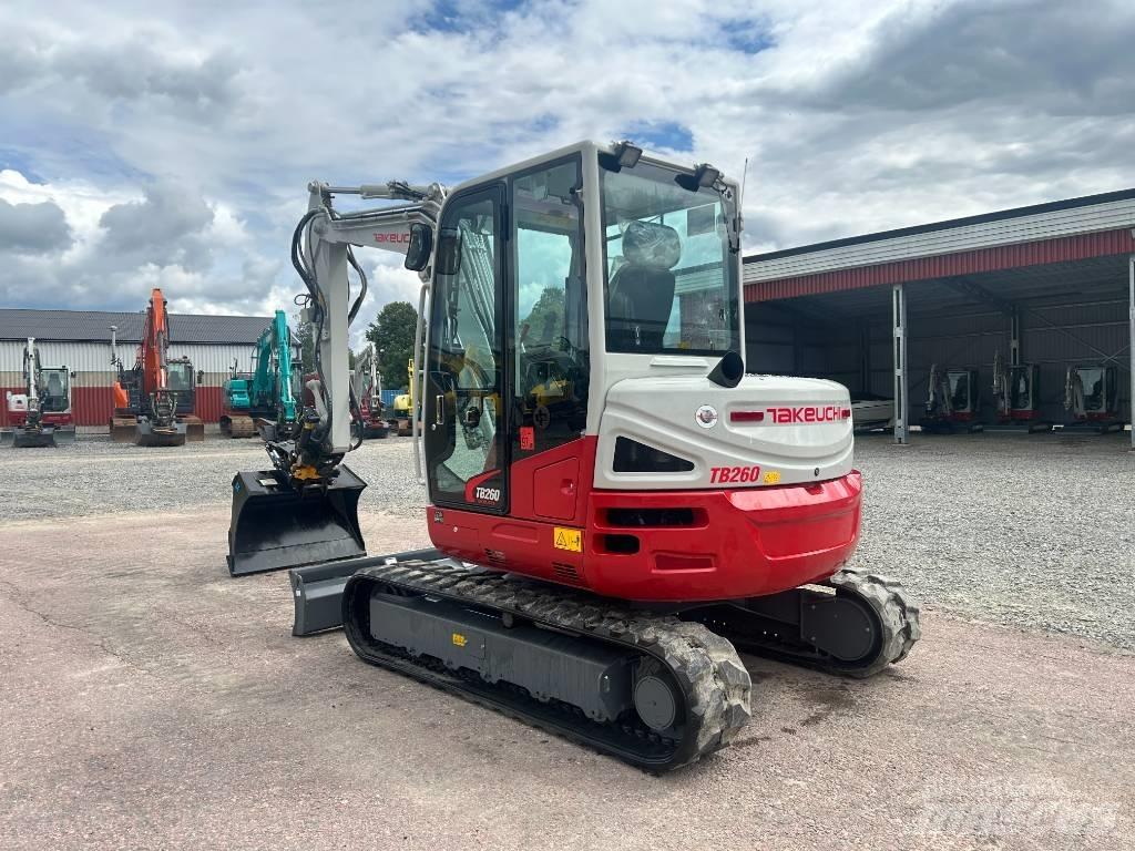 Takeuchi TB260 Міні-екскаватори < 7т