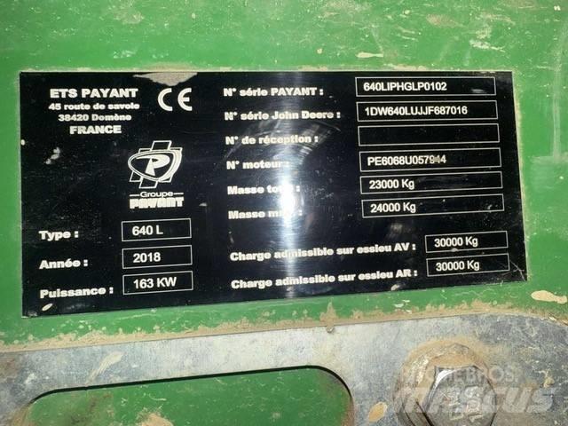 John Deere 640 L Трельовочні трактора